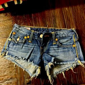 True Religion Shorts size 24
